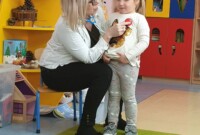 Maskotki Jagódek z wizytą u lekarza