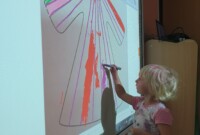 Zajęcia przy tablicy interaktywnej