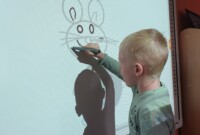 Zajęcia przy tablicy interaktywnej