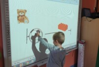 Zajęcia przy tablicy interaktywnej