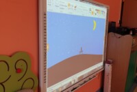 Zajęcia przy tablicy interaktywnej