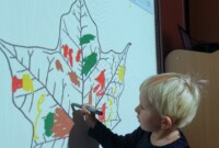 Zajęcia przy tablicy interaktywnej