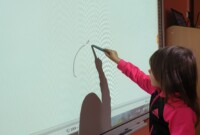 Zajęcia przy tablicy interaktywnej