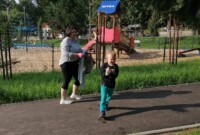 Bławatki sprzątają