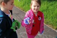 Bławatki sprzątają