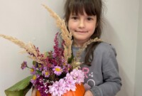 Jesienne kwiatowe kompozycje w dyni