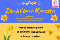 Żonkilowa Kwesta w przedszkolu