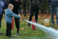 Z policjantem i strażakiem