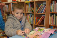 „Szlakiem dzika” w bibliotece