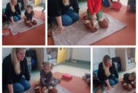 Stokrotki ratują misia