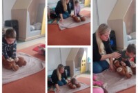 Stokrotki ratują misia