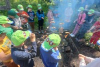 Niezapominajki i Bratki zdobywają szczyt Waligóry