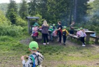 Niezapominajki i Bratki zdobywają szczyt Waligóry