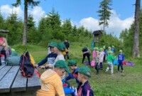 Niezapominajki i Bratki zdobywają szczyt Waligóry