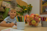 Dzień jabłka u Bławatków