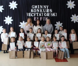XX Gminny Konkurs Recytatorski ELFIK