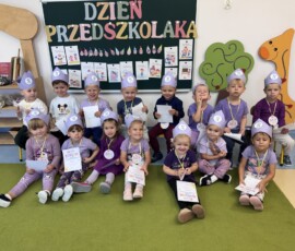 Dzień przedszkolaka-Fiołeczka