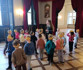 Bławatki w gościnie u księżniczki