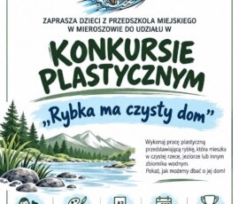 Konkurs plastyczny „Rybka ma czysty dom”